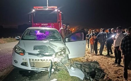 Mardin Kızıltepe'de otomobil ile motosiklet çarpıştı: 1 ölü, 1 yaralı