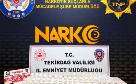 Tekirdağ’da uyuşturucu operasyonu; 25 tutuklama