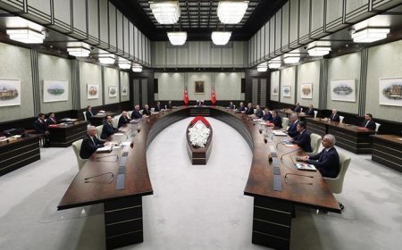 Cumhurbaşkanlığı Kabinesi Erdoğan başkanlığında toplandı