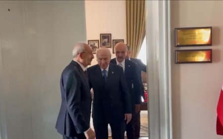 Bahçeli ve Kılıçdaroğlu arasında sürpriz görüşme