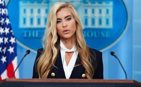 Trump'ın yeni sözcüsü Zacharia'dan ilk toplantıda büyük gaf! Herkes şaşkına döndü: 'Başkanım yani kocam'