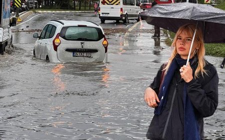 SON DAKİKA HAVA DURUMU HABERLERİ: Meteoroloji uyarmıştı! İstanbul'da şiddetli yağmur: Yollar göle döndü