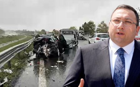 Anadolu Otoyolu'nda zincirleme kaza: Üsküdar Belediye Başkan Vekili Dündar Ziya Gültekin yaralandı