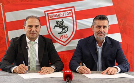 Samsunspor'da Bjelica dönemi resmen başladı