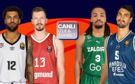 EuroLeague'de temsilcilerimiz sahne alıyor! Beşiktaş - Bayern Münih ve Zalgiris - Anadolu Efes maçlarının heyecanı canlı yayın ile Misli'de