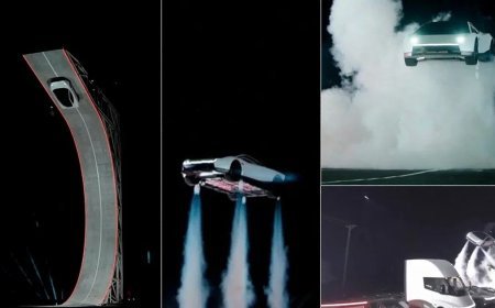 Elon Musk, Uçan Tesla Roadster’ı tanıttı