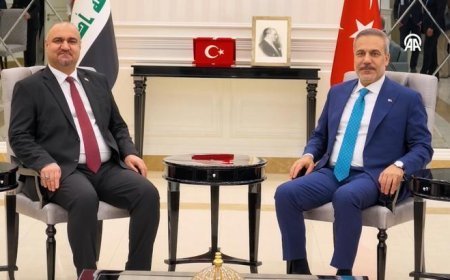 Dışişleri Bakanı Hakan Fidan Bağdat'ta temaslarda bulundu