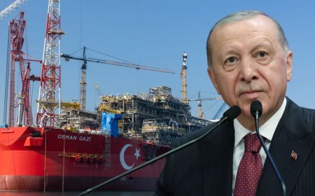 Osman Gazi gemisi yola çıktı. Cumhurbaşkanı Erdoğan: Gaz üretimi ikiye katlanacak