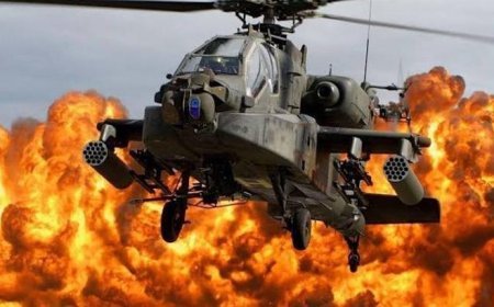 Husiler flaş iddia: Suudi Arabistan'a ait Apache tipi helikopter düşürüldü