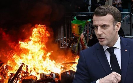 Fransa’da sokaklar alev alev! Macron’dan ulusa sesleniş konuşması: Hepimiz bu gece öfkeliyiz