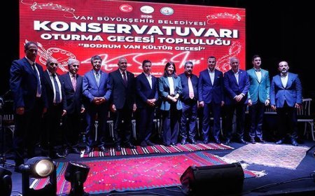Muğla Bodrum'da 'Vanlılar Gecesi' düzenlendi