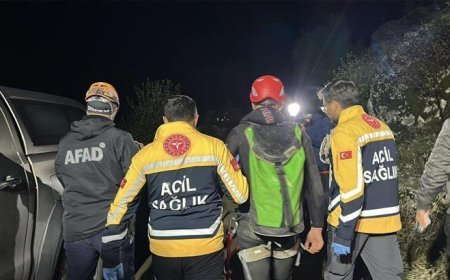 Isparta'da Yazılı Kanyon'da mahsur kalmışlardı! 3 İHH gönüllüsü kurtarıldı