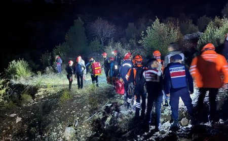 Eğitim için Isparta’ya giden ekip kanyonda kayboldu: 1 ölü, 10 kayıp