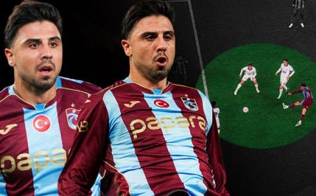 Ozan Tufan'ın Beşiktaş geleneği Trabzonspor'da da sürdü! Yine boş geçmedi