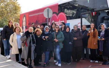 Tekirdağ'da 'TEK Rota' gezileri hayata geçti