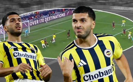 Oğuz Aydın 90'a koordinat girdi! Fenerbahçe tarihine geçti