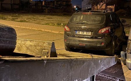 Kayseri'de alkollü sürücü kaçtı, yakalanınca 'dava açarım' diyerek tehdit etti