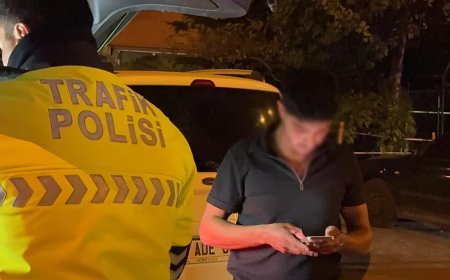 Polisin üzerine araç sürdü, "dava açarım" diyerek tehdit etti