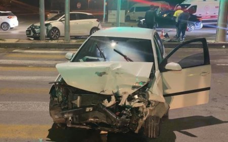 Aksaray’da feci kaza! 4 araç birbirine girdi: 3 yaralı