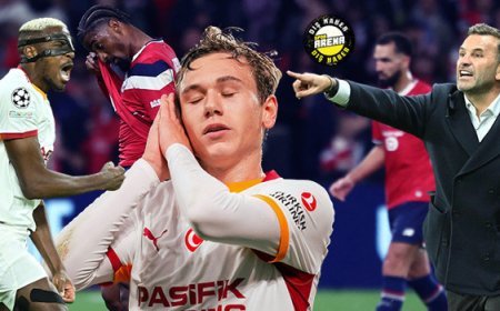 Galatasaray'ın Lille galibiyeti Fransız basınında: 'Osimhen savunmanın başına bela oldu! Lille, Galatasaray karşısında dağıldı'