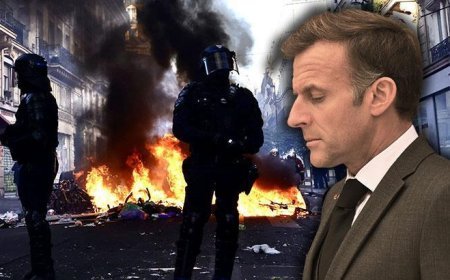 Macron duyurdu: Fransa'da yağma ve şiddet olaylarının ardından 'yasaklama' kararı!