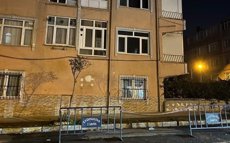 Eyüpsultan'da kolonlarından sesler gelen 5 katlı bina tahliye edildi