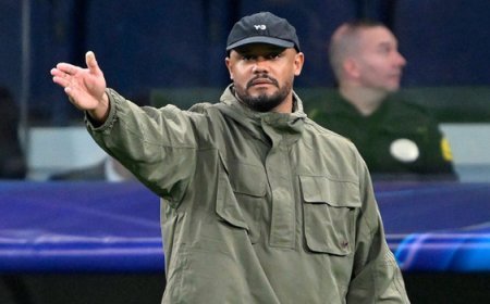 Bayern Münih'in teknik direktörü Vincent Kompany hastaneye kaldırıldı!