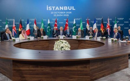 8 ülke bir araya geldi! İstanbul'daki tarihi buluşma dünya basınında: 'Benzeri görülmedi'