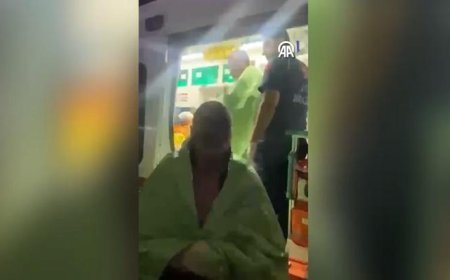 Ayvalık'ta tekne battı! 8 kişi kurtarıldı, 1 kişi kayıp