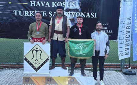 'Geleneksel Türk Okçuluk Türkiye Şampiyonası' sona erdi!