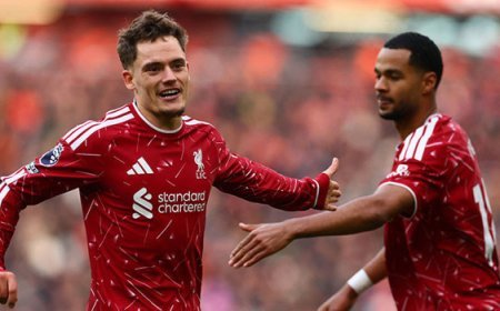 Liverpool 2-0 Brighton (İngiltere Premier Lig) Ferdi Kadıoğlu...