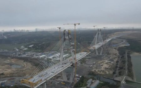 İstanbul'a 8 şeritli yeni köprü geliyor. 196 metre yüksekliğindeki kuleler yükseliyor