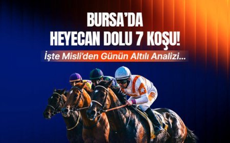 Bursa'da heyecan dolu 7 koşu! İşte Misli'den günün altılı analizi...