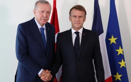 Cumhurbaşkanı Erdoğan, Macron ile telefonda görüştü