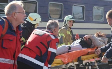 Rusya, Ukrayna'da tren istasyonunu vurdu! Çok sayıda can kaybı ve yaralı var