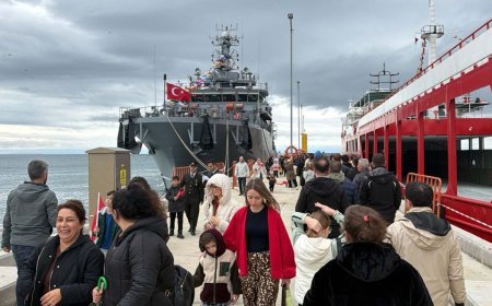 TCG Işın, Tekirdağ'da ziyarete açıldı