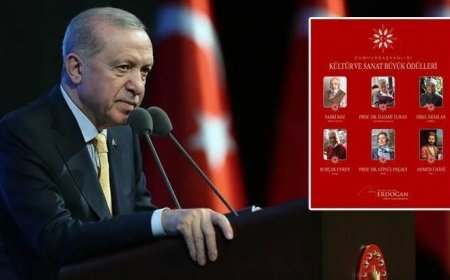 Cumhurbaşkanı Erdoğan Kültür ve Sanat Büyük Ödülleri'ne layık görülen isimleri açıkladı