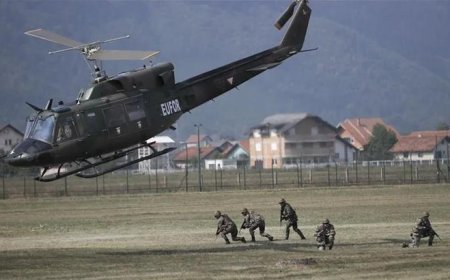 Bosna Hersek'te askeri helikopter kazası! Ölü ve yaralılar var