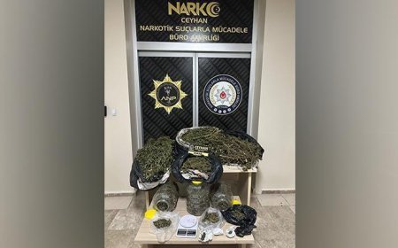 Adana'da uyuşturucu operasyonu: 2 zanlı tutuklandı
