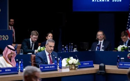 Dışişleri Bakanı Hakan Fidan G20 Dışişleri Bakanları Toplantısı'na katıldı