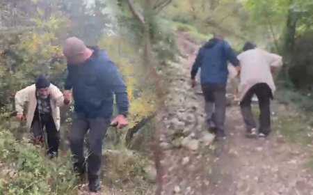 İnsanlardan uzaklaşıp Uludağ'da mağarada yaşıyordu! 83 yaşındaki babasından sürpriz ziyaret