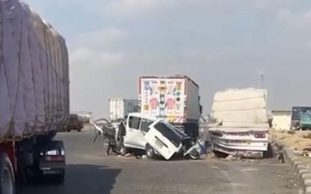 Mısır'da feci trafik kazası: 10 kişi öldü, 24 kişi yaralandı!