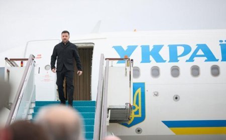 Ukrayna Devlet Başkanı Zelenskiy, Cumhurbaşkanı Erdoğan ile görüşmek için İstanbul'da