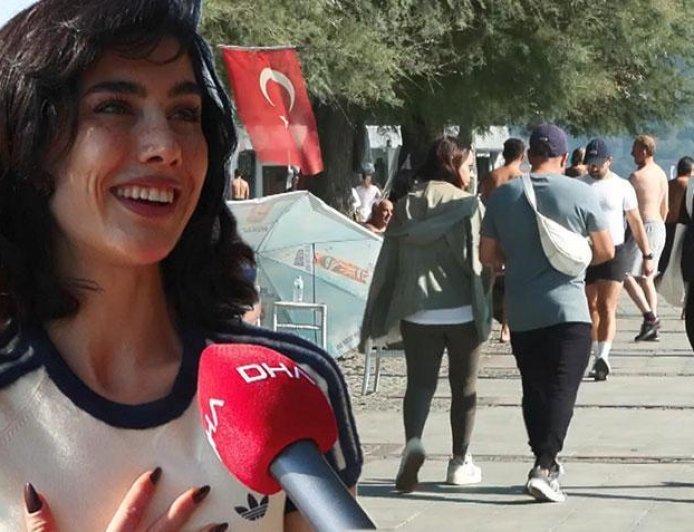 Hava 27 dereceye çıktı, İstanbullular denize koştu! 'Pastırma yazını nihayet gördük'