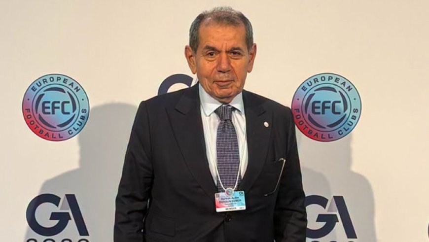 Dursun Özbek, Avrupa Futbol Kulüpleri Birliği yönetim kuruluna seçildi