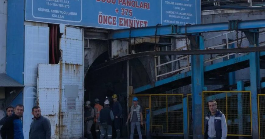 Soma'da maden ocağında göçük. 5 işçi hayatını kaybetti