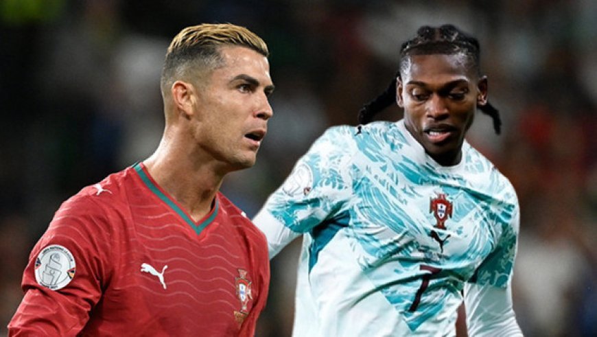 Rafael Leao'dan Ronaldo açıklaması! 'Bu bizi ilgilendiren bir konu değil'