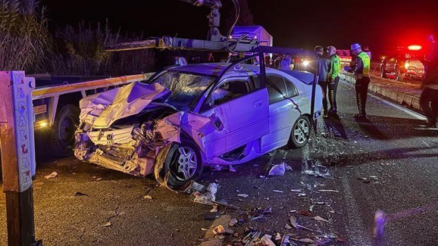 Kaza bölgesine giren otomobil, ikinci kazaya neden oldu: 1’i ağır 12 yaralı
