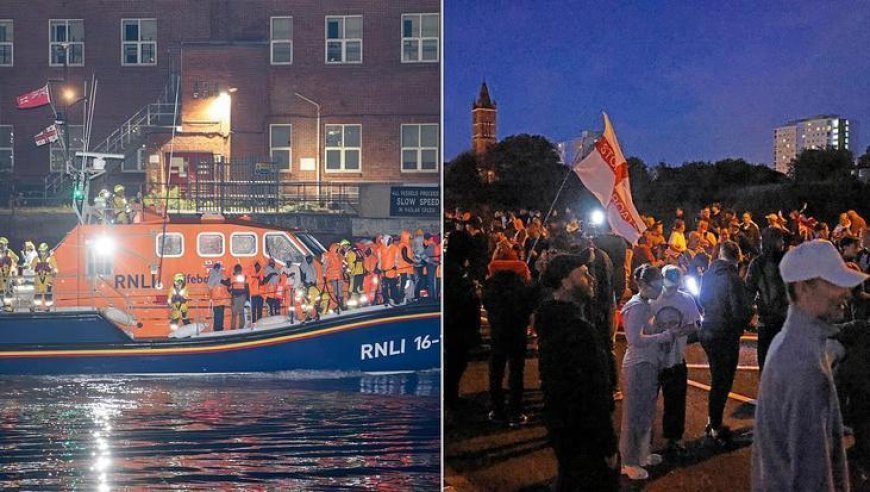 Göçmenler kurtarılmıştı: Karşıt protestolarda gözaltı kararı