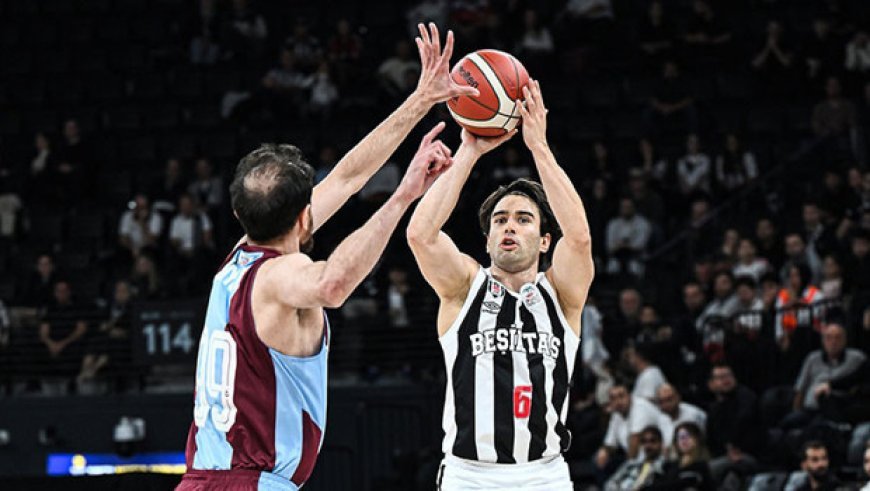 Beşiktaş, Trabzonspor'u evinde 90 sayıyla geçti!